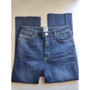 BDG Urban Outfitters Womens Size 28 Dark Wash High Rise Crop Flare‎ Jeans